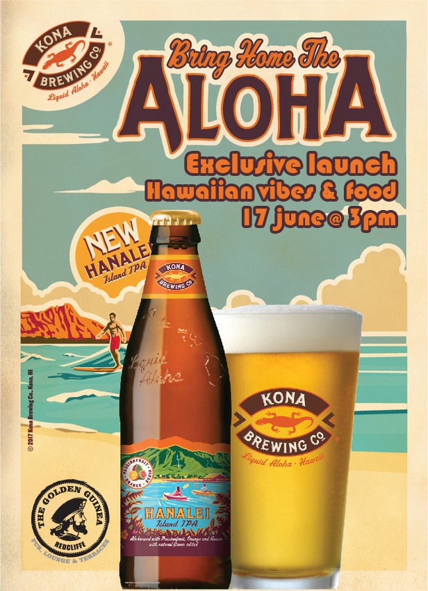 Aloha Exclusive Beer Launch at The Golden Guinea on 17 June